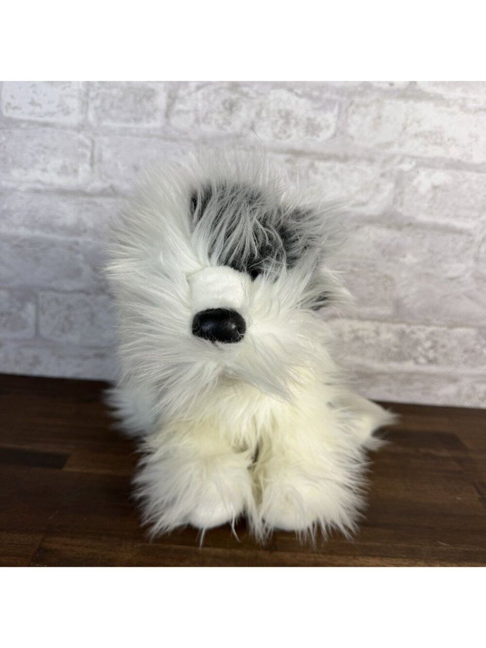Douglas Willard Old English Sheepdog Plush Stuffed Animal Dog  Floppy 2063 12”